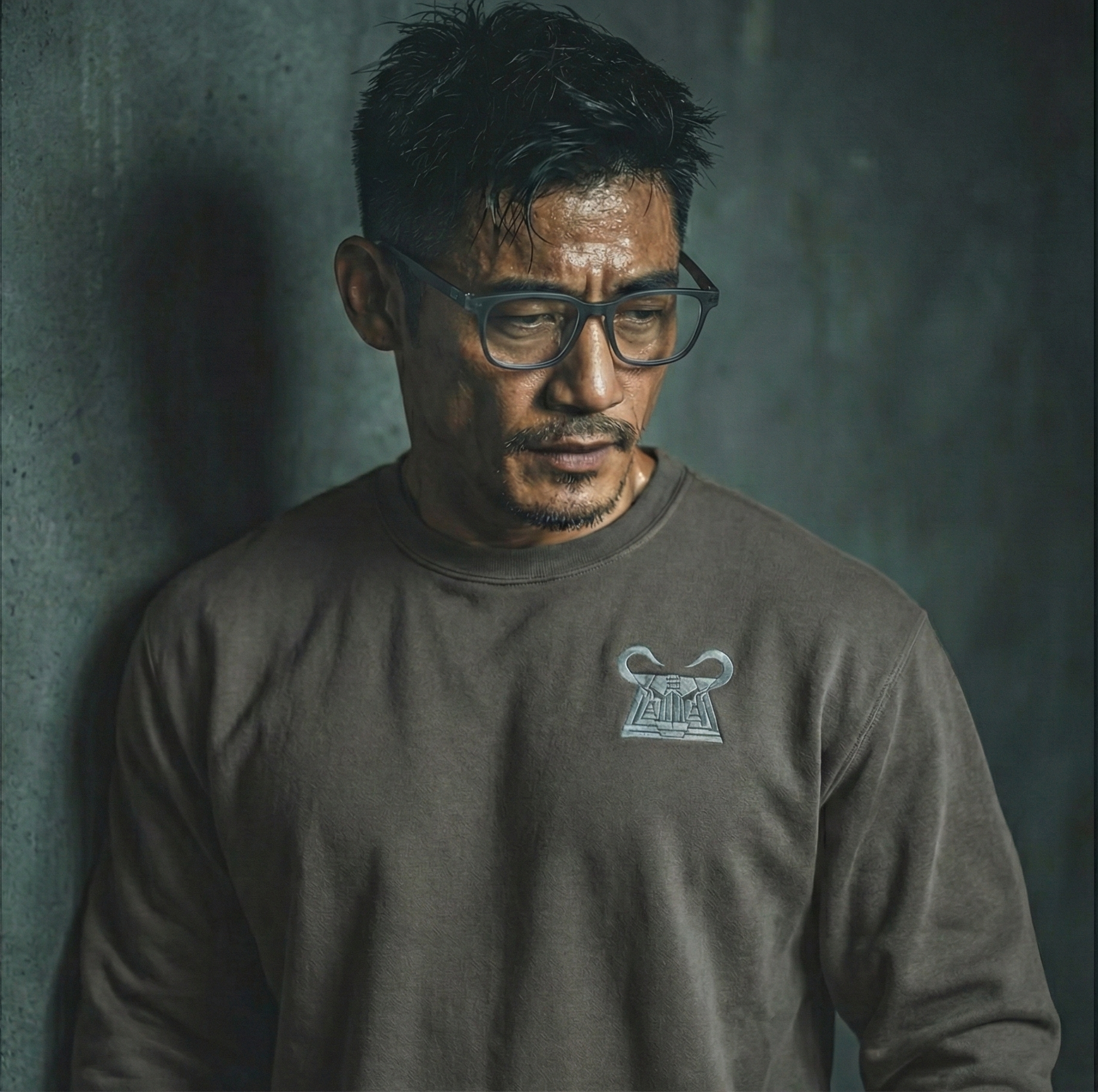 Hmong Strong garment-dyed sweatshirt