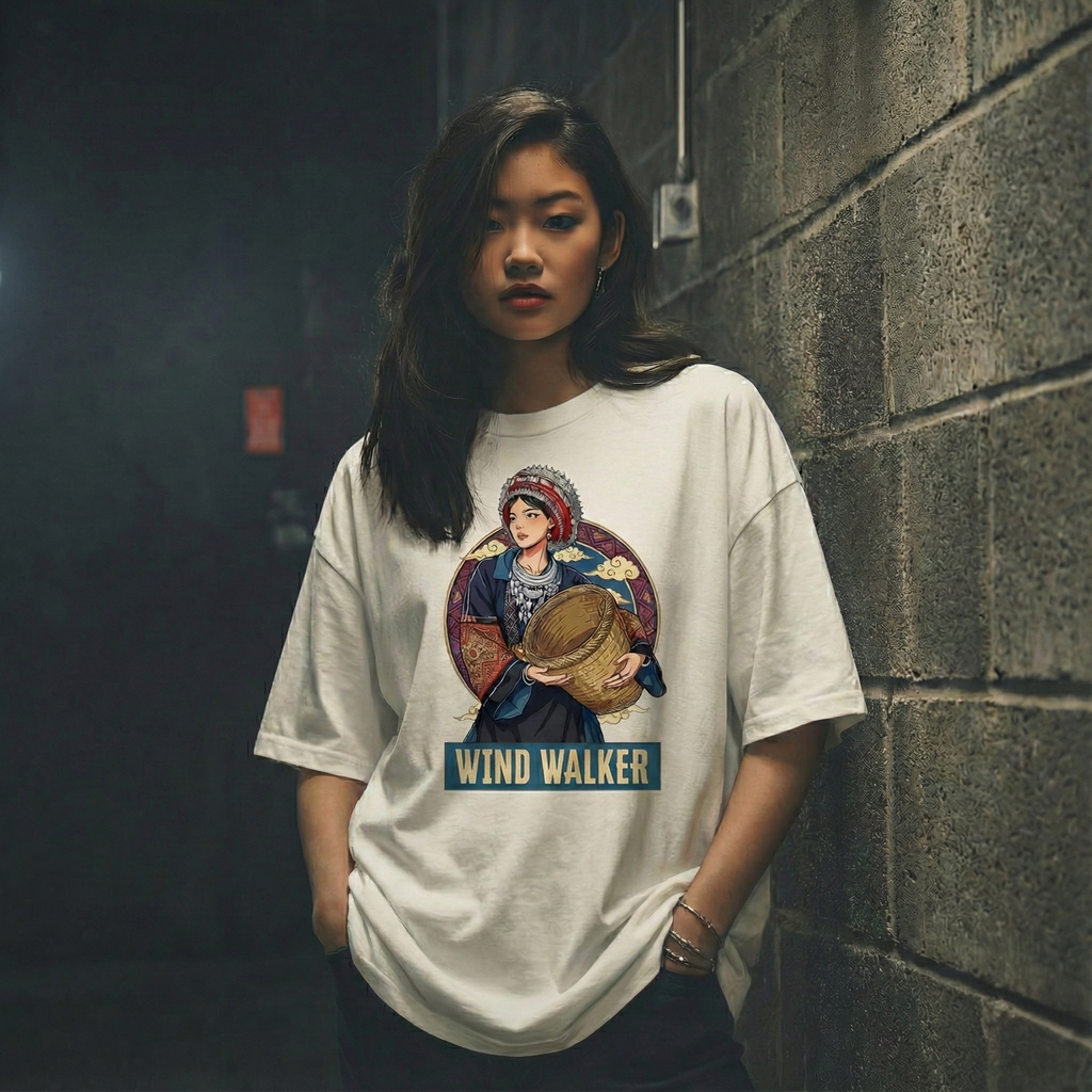 Wind Walker Oversized faded t-shirt