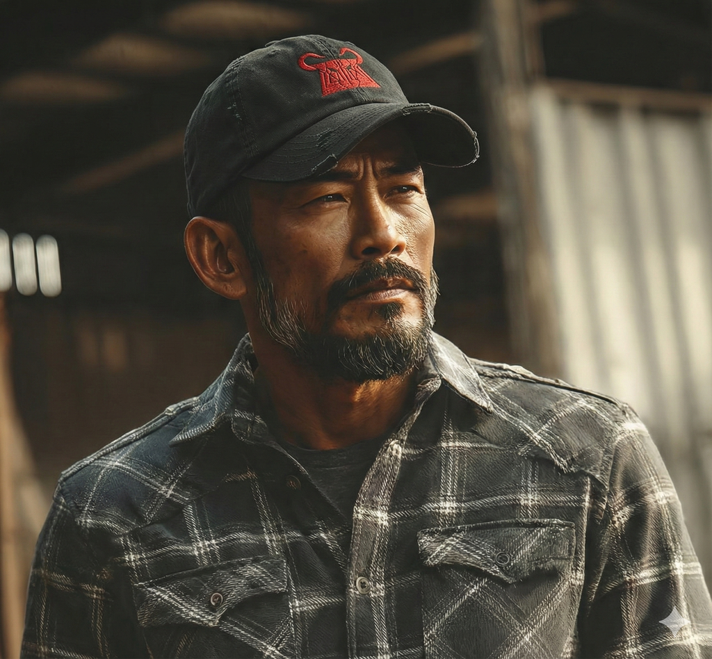 Hmong Strong Distressed Dad Cap
